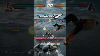 TEKKEN 7Lars Alexandersson Simple Combo⚡ tekken7 gaming [upl. by Eihpos538]