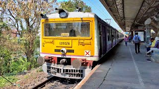 Indian local train arrival video [upl. by Eaj519]