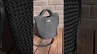 Crocheting a bag 🧶 crochet this with me 🧶crochet [upl. by Ahsiled263]