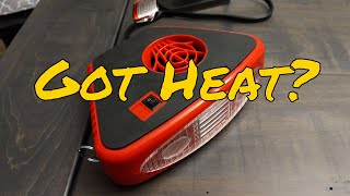 Harbor Freight 12V Auto Heater  Defroster With Light Review does it work [upl. by Dimitry]