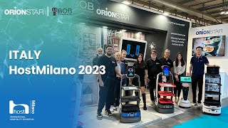 HostMilano 2023  Italy  OrionStar Robotics [upl. by Liew]