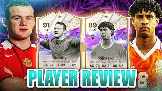 EA FC 24 RIJKAARD und ROONEY FUTURE STAR PLAYER REVIEW [upl. by Tenej]