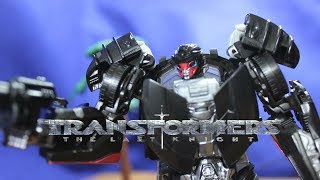 TRANSFORMERS THE LAST KNIGHT  HOT ROD VS NITRO ZEUS STOP MOTION [upl. by Evonne62]