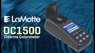 LaMotte DC1500 Chlorine Colorimeter Overview [upl. by Mada]