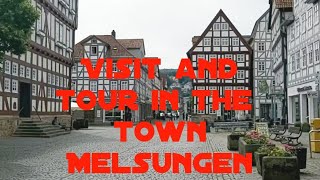 Visit and walking tour in Melsungen CityBeautiful town of Melsungen GermanyGlo Ria Channel [upl. by Nwahsd]