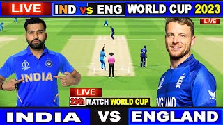 Live IND Vs ENG ICC World Cup 2023  Live Match Centre  India Vs England  2nd Innings [upl. by Alisia931]