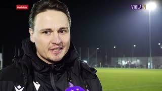 Trainer Max Uhlig nach Young Violets  ASV Siegendorf 12 112024 faklive violatv [upl. by Aicilihp972]