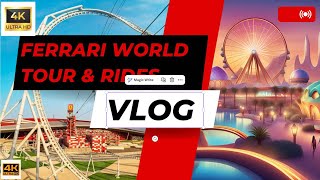 Ferrari World Abu Dhabi  Yas Island tour and details [upl. by Billye810]