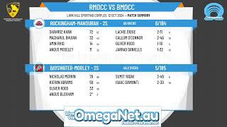 RockinghamMandurah  2s v BayswaterMorley  2s [upl. by Akeinahs]