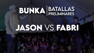 Jason vs Fabri ll Batallas Preliminares BUNKA 2024 [upl. by Mychael]