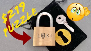 1453 VERY Clever “Loki” Puzzle Padlock Solved [upl. by Eikcuhc801]