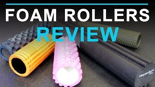 Foam Rollers Review Differences Between Foam Rollers [upl. by Estis]