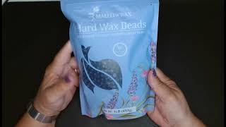 Review of Mallowax Hard Wax Beads For Coarse Hair amp Sensitive Skin [upl. by Turro279]