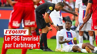 Ligue 1  Le PSG estil favorisé par larbitrage [upl. by Oirobil]