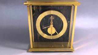 VINTAGE JAEGER LECOULTRE SKELETON CLOCK [upl. by Chloris]