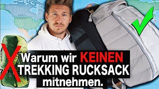 Das PERFEKTE REISEGEPÄCK 🎒für die Weltreise  Reisegepäck Tipps Douchbag Rucksack  Handgepäck [upl. by Airun]