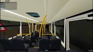 Route 47 Lambley in an Optare Solo Roblox Southwell Bus Sim [upl. by Addiego610]