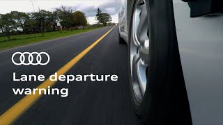 How to use your Audi’s lane departure warning [upl. by Mairam]