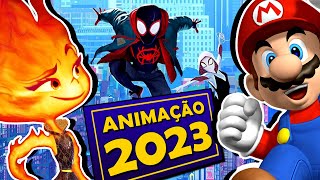 8 FILMES DE ANIMAÇÃO MAIS ESPERADOS DE 2023 [upl. by Strickler]