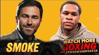 BREAKING EDDIE HEARN WONT GIVE DEVIN HANEY TICKETS TO ANTHONY JOSHUA FIGHT [upl. by Eevets]