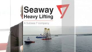 Seaway 7  Heavy Lifting on Beatrice Offshore Wind Farm French [upl. by Roanne]