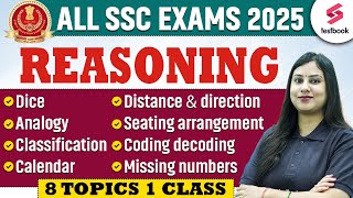 Reasoning for SSC Exams 2025  SSC Reasoning Important Topics By Ritika Maam [upl. by Burch]