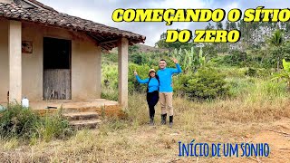 Começando o sítio do zero🧑🏻‍🌾👩🏻‍🌾 [upl. by Ekusoyr]