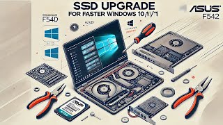 Upgrade SSD su ASUS F542 Boosta Prestazioni con Windows 1011 e NVMe [upl. by Odlaniger]