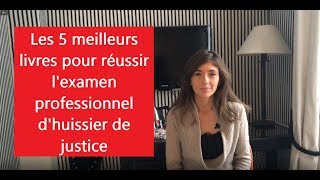 930 Les 5 meilleurs livres pour réussir lexamen de commissaire de justice 12 [upl. by Brockwell]