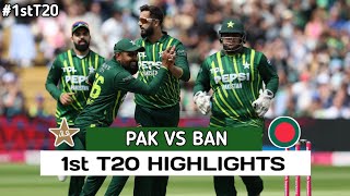 Pakistan vs Bangladesh 1st T20 Highlights 2024  PAK vs BAN 2024  PAK vs BAN 1st T20 Highlight 2024 [upl. by Kenway]