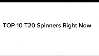 “Top 10 T20 Spinners in the World Right Now” T20 Cricket’s Spin Kings Best Spinners in the Game [upl. by Leela]