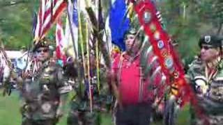 Honoring Veterans Grand Entry Honor the Eagle Pow Wow [upl. by Sivar]