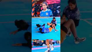 Suji kabaddi pklkabbadi indiansports yks sports viralvideo power womenskabaddi jump kick [upl. by Idisahc]