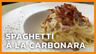 Spaghetti à la carbonara [upl. by Aicenod]