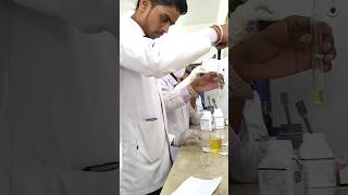 Esterification test  laboratory  formation of ester ester pharmacists kgi Wale bpharma [upl. by Swainson]