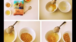 HOW TO DIY Sugar Honey Lip Scrub [upl. by Etteniuq]