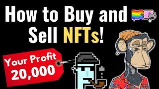 How to Buy and Sell NFTs For Profit Complete beginners Guide  Hindi [upl. by Karlens406]