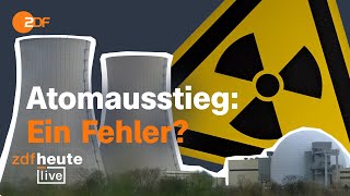 Ende der Atomkraft – riesiger Fehler EnergieExperte vs CSUGeneralsekretär  ZDFheute live [upl. by Ailahtan]