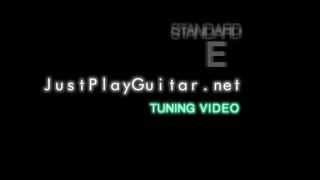 HOW TO  Tune your guitar to standard E tuning [upl. by Inar151]