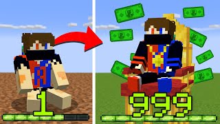 Minecraft but From POOR to KING [upl. by Illa]