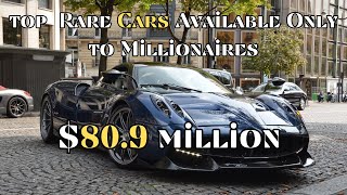 Top 11 Rare Cars Only Millionaires Can Afford  Bugatti Koenigsegg amp More [upl. by Sergei]