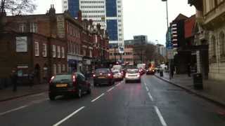 London streets 282  Wanley Rd SE5  Putney Bridge Rd SW15 [upl. by Redyr]