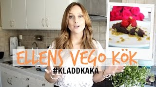 Recept  Kladdig KLADDKAKA ♡ Vegan [upl. by Kelwunn823]