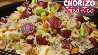 Chorizo Fried Rice Recipe  Fried Rice  Filipino Fried Rice [upl. by Nitsrek]