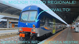 VIAGGIO NEL MIGLIOR TRENO REGIONALE DITALIA IL VIVALTO [upl. by Aurlie117]