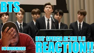 I NEARLY CRIED BTS Speech At The United Nations  UNICEF REACTION [upl. by Enrev]