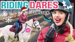 RIDING DARES  VLOGMAS [upl. by Alodie]