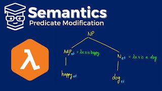 Semantics Predicate Modification with Lambda Calculus [upl. by Darwin]