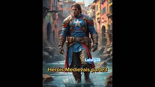 Heróis Medievais 3medieval aiart marvel aiartcommunity dccomics top midjourney [upl. by Oemac211]