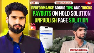 Facebook Unpublished Pages Solution in 2024  Facebook Performance Bonus tips With Bakhtawar iqbal [upl. by Ainwat]